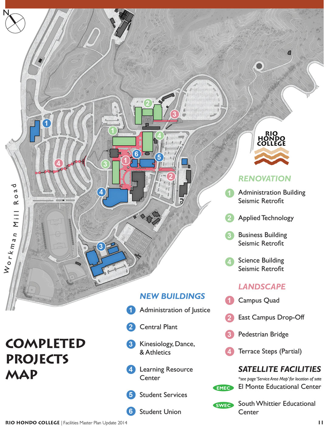 Rio Hondo College completed projects West Edge Architects, Peter M