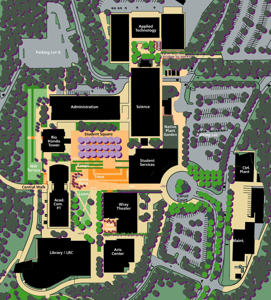 Rio Hondo College Campus Map